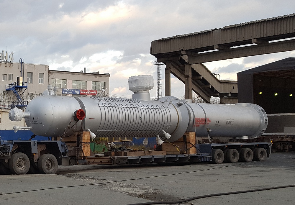 ПАО «Уралхиммаш» завершило поставку оборудования для Омского завода «Газпром нефти»